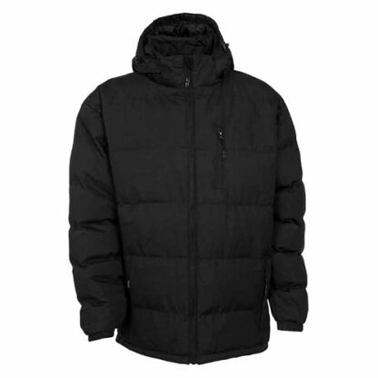 Trespass Clip Mens Heavyweight Winter Padded Jacket with Hood - Image 4