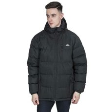 Trespass Clip Mens Heavyweight Winter Padded Jacket with Hood