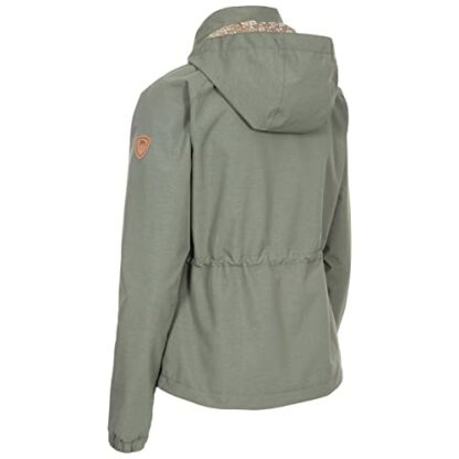 Trespass Women's Busybee Waterproof Rain Jacket With Concealed Hood 3 Trespass Women's Busybee Waterproof Rain Jacket With Concealed Hood - Image 3