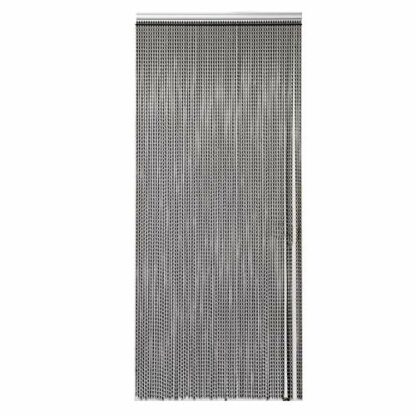 Trintion Aluminium Chain Curtain 90x214.5cm Insect Pest Control Door Screen Curtains Home Door Fly Screen Insect Bug Screen Strip Blinds String Doorways Divider Door Chain Curtain 2 Trintion Aluminium Chain Curtain 90x214.5cm Insect Pest Control Door Screen Curtains Home Door Fly Screen Insect Bug Screen Strip Blinds String Doorways Divider Door Chain Curtain - Image 2