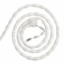 1 Piece 5 Meter Curtain Heavy Lead Weight Tape, Curtain Lead Tape, Curtain Lead Wire, Mosquito Net Gauze Curtain Weight Wire, Suitable for Outdoor and Heavy Duty Curtains