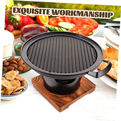 1 Set Mini Rotisserie Indoor Charcoal Grill Indoor Outdoor Grill Portable Charcoal Grill Outdoor Grill Pan Roaster Portable Grill Outdoor Cooking Accessories Grilling Accessories - Image 4