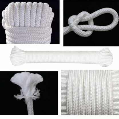 1mm Blind Cord, Tough and Durable Nylon Rope, Outdoor Essential roman blind cord, Multi-scene Use, Excellent Load-Bearing, To Create Your Ideal Partner(30m,White) 4 1mm Blind Cord, Tough and Durable Nylon Rope, Outdoor Essential roman blind cord, Multi-scene Use, Excellent Load-Bearing, To Create Your Ideal Partner(30m,White) - Image 4