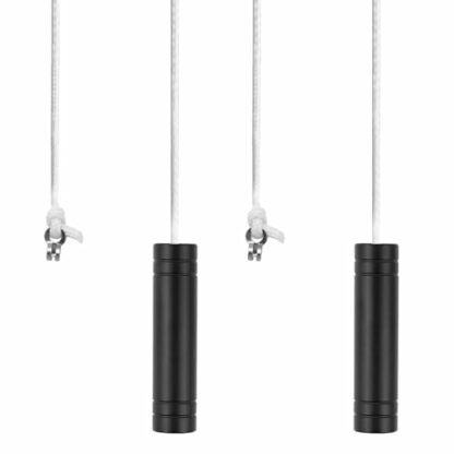 2 Pack Bathroom Light Pull Cord - 150cm Long Nylon Light Pull Cord Handle Weight Replacement Extension Light Switch Pull Cord String Handle Connector for Bathroom Toilet Ceiling Lights Fan Switches 2 2 Pack Bathroom Light Pull Cord - 150cm Long Nylon Light Pull Cord Handle Weight Replacement Extension Light Switch Pull Cord String Handle Connector for Bathroom Toilet Ceiling Lights Fan Switches - Image 2