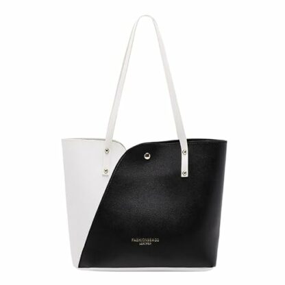 2024 New Women's Bag Set Fashionable Handbags, Women's Purse Shoulder Bags, Tote Bag For Women's Bags,Ladies Handbag Soft Leather Large Capacity Women's Top Handle Shoulder Bag - Image 2