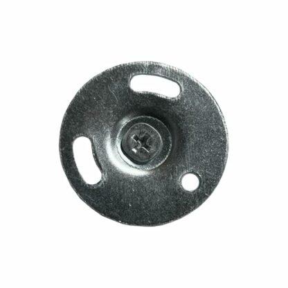 40mm Diameter Replacement Metal Screw Round Base Curtain Pole Fixing Wall Mounted Back Plate Bracket Pipe Rod Repair Connector Fix Plates Walls Mount - Image 4