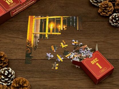 A Jigsaw Puzzle Advent Calendar - The Christmas Art Collection - With Exclusive Artwork from Abraham Hunter, Kim Norlien, Darell Bush, and more. 4 A Jigsaw Puzzle Advent Calendar - The Christmas Art Collection - With Exclusive Artwork from Abraham Hunter, Kim Norlien, Darell Bush, and more. - Image 4