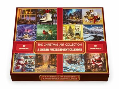A Jigsaw Puzzle Advent Calendar - The Christmas Art Collection - With Exclusive Artwork from Abraham Hunter, Kim Norlien, Darell Bush, and more. 2 A Jigsaw Puzzle Advent Calendar - The Christmas Art Collection - With Exclusive Artwork from Abraham Hunter, Kim Norlien, Darell Bush, and more. - Image 2