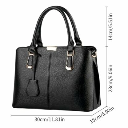 ACNCN Womens Satchel Handbag Tote Purse Top Handle Shoulder Bags Ladies Tote Bag Casual for Outdoor Working - Image 3