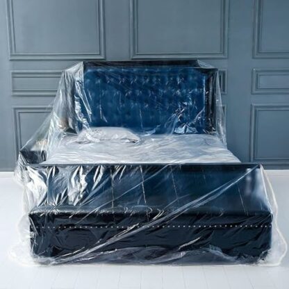 ALNKDH Heavy Duty PEVA Waterproof & Dustproof Sofa Storage Covers Mouldproof Bed Sofa Couch Furniture Protector Cover Shelter For Moving protection And Long Term Storage (XL:118" x 158" (300x400CM)) - Image 4