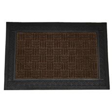 ASAB Traditional Welcome Mat Door Indoor Outdoor Shoe Boot Cleaner Dirt Wipe Nautical Coir Absorbent Back Door Matting Patio Garden Wipe Your Feet Clean Protection