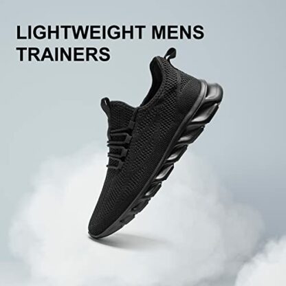 AZSDXS Mens Trainers for Walking Fashion Shoes for Men Lightweight Men's Running Shoes Comfortable Casual Sneakers for Men - Image 3