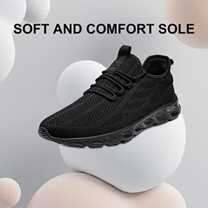 AZSDXS Mens Trainers for Walking Fashion Shoes for Men Lightweight Men's Running Shoes Comfortable Casual Sneakers for Men - Image 4