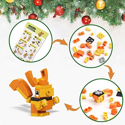 Advent Calendar 2023 Kids Toys, 24 Days Animal Building Blocks Christmas Countdown Calendar, Advent Calendars Surprise Christmas Gifts for Kids Dinosaur Toys for Boys Girls 4 Advent Calendar 2023 Kids Toys, 24 Days Animal Building Blocks Christmas Countdown Calendar, Advent Calendars Surprise Christmas Gifts for Kids Dinosaur Toys for Boys Girls - Image 4