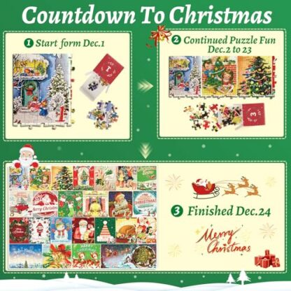 Advent Calendar 2024 Christmas Jigsaw Puzzle - Image 3