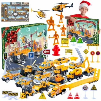 Advent Calendar 2024 Kids, 24 Days Alloy Toy Cars for Boys Advent Calendar 2024 Christmas Gifts for Boys Girls Kids Advent Calendar 2024 Cars Toys for 3 4 5 6 7 Year Old Boys 3-8 Year Old Boy Gifts 2 Advent Calendar 2024 Kids, 24 Days Alloy Toy Cars for Boys Advent Calendar 2024 Christmas Gifts for Boys Girls Kids Advent Calendar 2024 Cars Toys for 3 4 5 6 7 Year Old Boys 3-8 Year Old Boy Gifts - Image 2