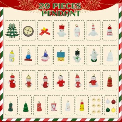 Advent Calendar 2024 Wooden Christmas Tree with 35 Ornaments 24 Days Countdown Advent Calendar with Tabletop Christmas Tree Surprises Christmas Calendar for Adults Boys Girls Gifts Desk Decoration 3 Advent Calendar 2024 Wooden Christmas Tree with 35 Ornaments 24 Days Countdown Advent Calendar with Tabletop Christmas Tree Surprises Christmas Calendar for Adults Boys Girls Gifts Desk Decoration - Image 3