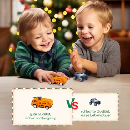 Advent Calendar Children, Advent Calendar 2024 Children's Car Toy from 3 4 5 6 Years Boys Girls Children Christmas Calendar 2024 Christmas Gifts for Filling Construction Site Vehicle Gift for Children 3 Advent Calendar Children, Advent Calendar 2024 Children's Car Toy from 3 4 5 6 Years Boys Girls Children Christmas Calendar 2024 Christmas Gifts for Filling Construction Site Vehicle Gift for Children - Image 3