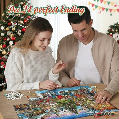 Advent calendar 2024, Jigsaw Puzzles for Adult 1000 Toys for Women Men 1000 Piece Jigsaw Puzzle Birthday Gifts for Her Thank You Gifts Friendship Gifts Advent Calendar 2024 Women Kids 3 Advent calendar 2024, Jigsaw Puzzles for Adult 1000 Toys for Women Men 1000 Piece Jigsaw Puzzle Birthday Gifts for Her Thank You Gifts Friendship Gifts Advent Calendar 2024 Women Kids - Image 3