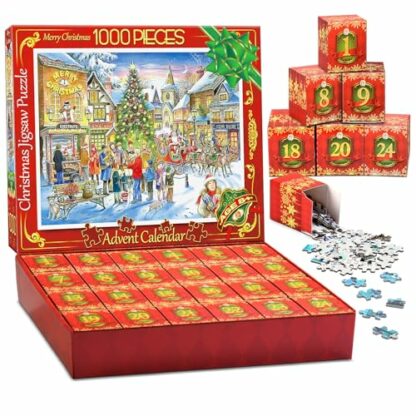 Advent calendar 2024, Jigsaw Puzzles for Adult 1000 Toys for Women Men 1000 Piece Jigsaw Puzzle Birthday Gifts for Her Thank You Gifts Friendship Gifts Advent Calendar 2024 Women Kids 2 Advent calendar 2024, Jigsaw Puzzles for Adult 1000 Toys for Women Men 1000 Piece Jigsaw Puzzle Birthday Gifts for Her Thank You Gifts Friendship Gifts Advent Calendar 2024 Women Kids - Image 2