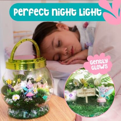Amitié Lane Light-Up Terrarium Kit for Kids - Birthday Gifts for Girls - Image 3