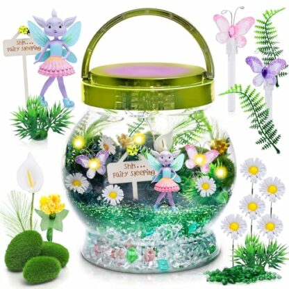 Amitié Lane Light-Up Terrarium Kit for Kids - Birthday Gifts for Girls - Image 2