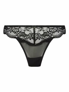 Ann Summers Sexy Lace Planet String Thongs for Women with lace Trim and Charm Detail - Lace G String - Barely There String Underwear - Thong Lingerie - 3 Pack