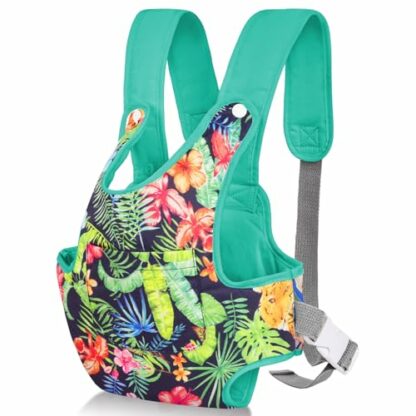 Aolso Baby Doll Carrier, Doll Carrier Soft Cotton, Front and Back Carrying with Adjustable Straps for Baby, 14" to 18" Doll Carrier Seat for Baby Born, Carrier Doll Accessories for Kids 2 Aolso Baby Doll Carrier, Doll Carrier Soft Cotton, Front and Back Carrying with Adjustable Straps for Baby, 14" to 18" Doll Carrier Seat for Baby Born, Carrier Doll Accessories for Kids - Image 2