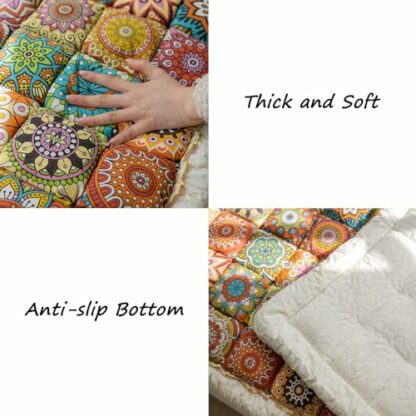 Awjcsv Cotton Sofa Cover, Non Slip Couch Cover for Dogs Washable, Couch Covers for 3 Cushion Couch Sofa Pet Friendly, Pet Couch Covers for Sofa 4 Awjcsv Cotton Sofa Cover, Non Slip Couch Cover for Dogs Washable, Couch Covers for 3 Cushion Couch Sofa Pet Friendly, Pet Couch Covers for Sofa - Image 4