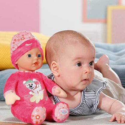 BABY born 833674 Sleepy for babies-30cm Soft Bodied Doll with Integrated Rattle and Sleeping Cap-Suitable from birth-833674 - Image 4