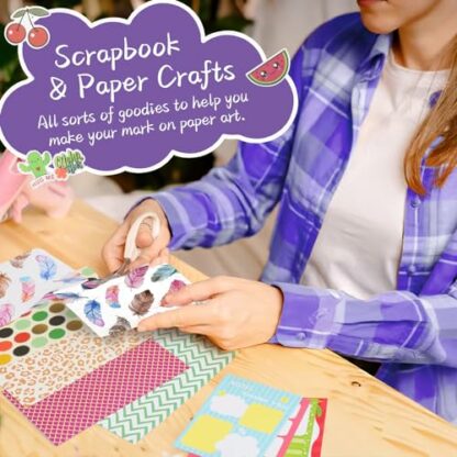 BALORIZ DIY Journal Set for Girls, Scrapbook & Diary Stationery Set, Arts and Crafts Kits for Tweens Teens, Girls Toy Gifts Christmas Birthday Holidays Ideas for 8-14 Year Old 4 BALORIZ DIY Journal Set for Girls, Scrapbook & Diary Stationery Set, Arts and Crafts Kits for Tweens Teens, Girls Toy Gifts Christmas Birthday Holidays Ideas for 8-14 Year Old - Image 4