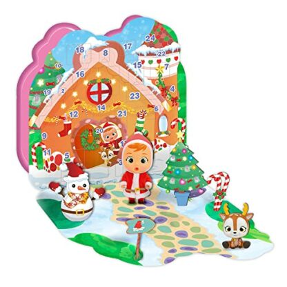BEBÉS LLORONES LÁGRIMAS MÁGICAS Santa Claus Advent Calendar | Christmas Calendar with Exclusive Doll Claus, His Pet and 22 Accessories - Toy Gift for Children +3 Years - Image 3