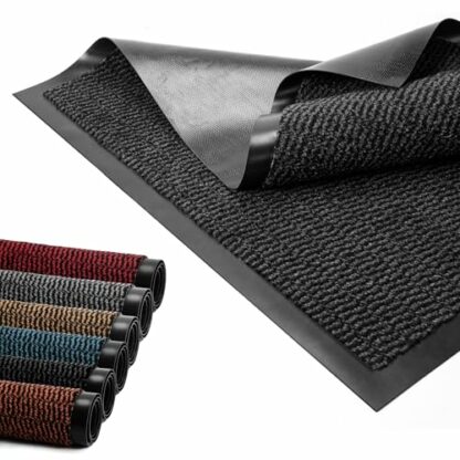 BLADO Door Mat Barrier Mat Non Slip Rubber Mats Washable Light Weight Heavy Duty | Floor Mats Kitchen Rugs Dirt Trapper Doormat Entrance Rug Shoes Scraper Super Absorbent Carpet - Image 2