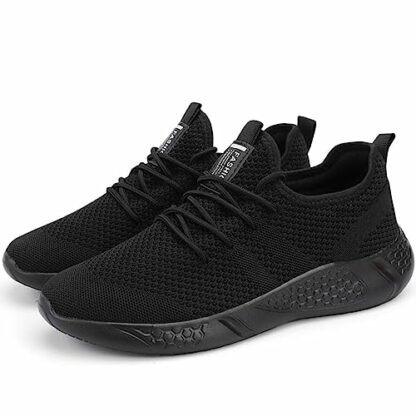 BUBUDENG Men's Trainers Running Sneakers Lightweight Outdoor Walking Shoes - Image 3