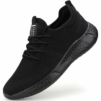 BUBUDENG Men's Trainers Running Sneakers Lightweight Outdoor Walking Shoes - Image 2