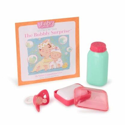 Baby Sweetheart – Bath Time 12-inch Soft-Body Newborn Baby Doll with Easy-to-Read Story Book and Baby Doll Accessories - Image 4