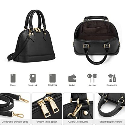 Bagsure Handbag Set, Handbags for Women,Top-handle Bags Tote Bag 4 pcs, Fashion Purse Sets Women's Handbags The Tote Bag Handbags Sets 4 Bagsure Handbag Set, Handbags for Women,Top-handle Bags Tote Bag 4 pcs, Fashion Purse Sets Women's Handbags The Tote Bag Handbags Sets - Image 4