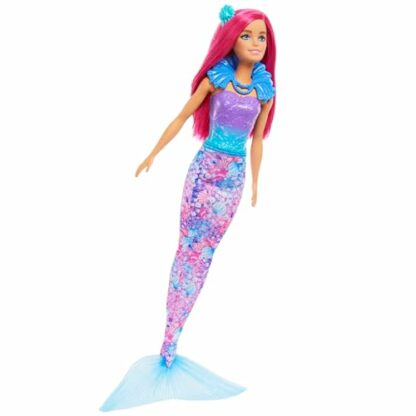 Barbie Advent Calendar with Doll & 24 Surprise Accessories Including Unicorn & 3 Pets, Transform Pink-Haired Fashion Doll into Mermaid, Fairy & More, HRG90 4 Barbie Advent Calendar with Doll & 24 Surprise Accessories Including Unicorn & 3 Pets, Transform Pink-Haired Fashion Doll into Mermaid, Fairy & More, HRG90 - Image 4