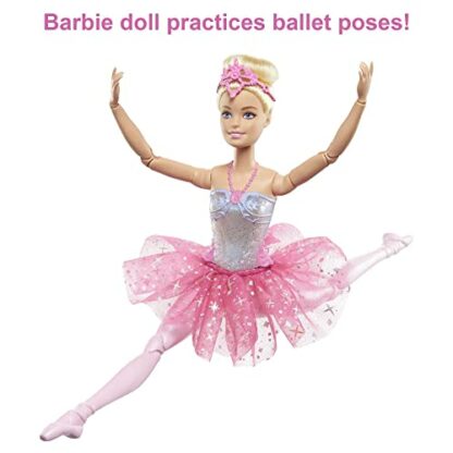 Barbie Doll Dreamtopia Twinkle Light-Up Feature, Magical Ballerina Doll - Image 4