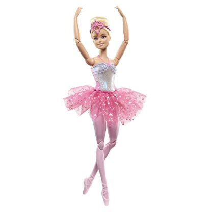 Barbie Doll Dreamtopia Twinkle Light-Up Feature, Magical Ballerina Doll - Image 2