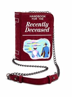 Beetlejuice Handbook For The Recently Deceased Crossbody Bag, Red, S