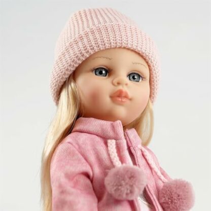 Bibi Doll 15" Fashion Doll American Style Baby Play Doll Movable Vinyl with Long Rotating Styling Hair and Cute Outfit, Toy for a Kids 3-Year-Old and Up - Image 3