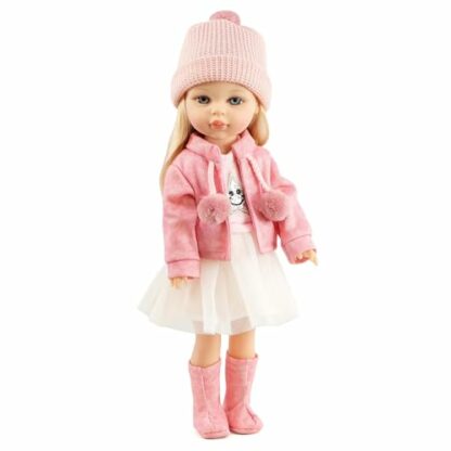 Bibi Doll 15" Fashion Doll American Style Baby Play Doll Movable Vinyl with Long Rotating Styling Hair and Cute Outfit, Toy for a Kids 3-Year-Old and Up - Image 2