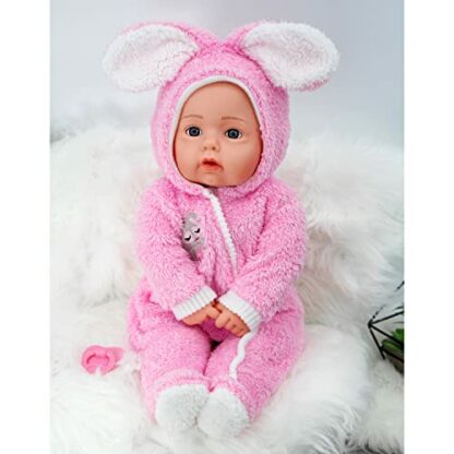 Bibi Doll - 20" Lifelike Large Size Soft Bodied Baby Doll Girls Boys Toy With Dummy & Sounds 3 Bibi Doll - 20" Lifelike Large Size Soft Bodied Baby Doll Girls Boys Toy With Dummy & Sounds - Image 3