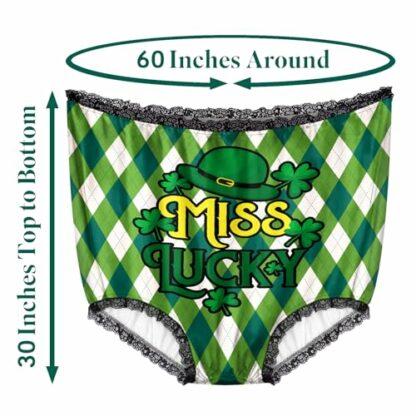 Big Undies Funny Joke Gag Gift Giant Mama Oversized Novelty Underwear Granny Panties White Elephant Prank Gifts for Women Men - Image 3