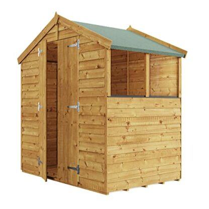 BillyOh | Apex Wooden Garden Storage Shed Floor Felt Roof Included Windowed or Windowless | Multiple Sizes 2 BillyOh | Apex Wooden Garden Storage Shed Floor Felt Roof Included Windowed or Windowless | Multiple Sizes - Image 2