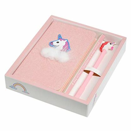 Brightzen Unicorn Stationery Set – Unicorn Notebook, Pens, Pencils, Pencil Case, Pocket Notepad and Stickers, Great Birthday Gifts for Girls Age 4 5 6 7 8 9 10 11 years old 3 Brightzen Unicorn Stationery Set – Unicorn Notebook, Pens, Pencils, Pencil Case, Pocket Notepad and Stickers, Great Birthday Gifts for Girls Age 4 5 6 7 8 9 10 11 years old - Image 3