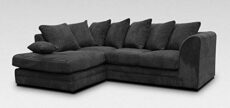 CHICAGO JUMBO CORD CORNER SOFA 5 COLOURS - LEFT/RIGHT HAND - DELIVERY TO ENGLAND AND WALES ONLY