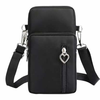 COLANANA Crossbody Bags Mobile Phone Wallet Bags,Women Crossbody Phone Bag with Detachable Adjustable Straps,Armband,Large Capacity Women Girl CellPhone Purse with Headphone Port - Image 2