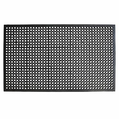 Calloway Mills 102703660 True Step Open Circle Rubber Doormat 3' x 5' - Image 2